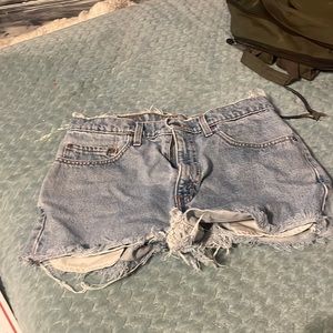 Jean shorts